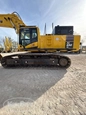 Side of used Excavator
